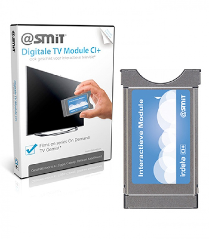 @SMiT  CI+ CAM 1.3 interaktieve TV module (Ziggo/ CAIW/ Delta/ Kabelnoord)