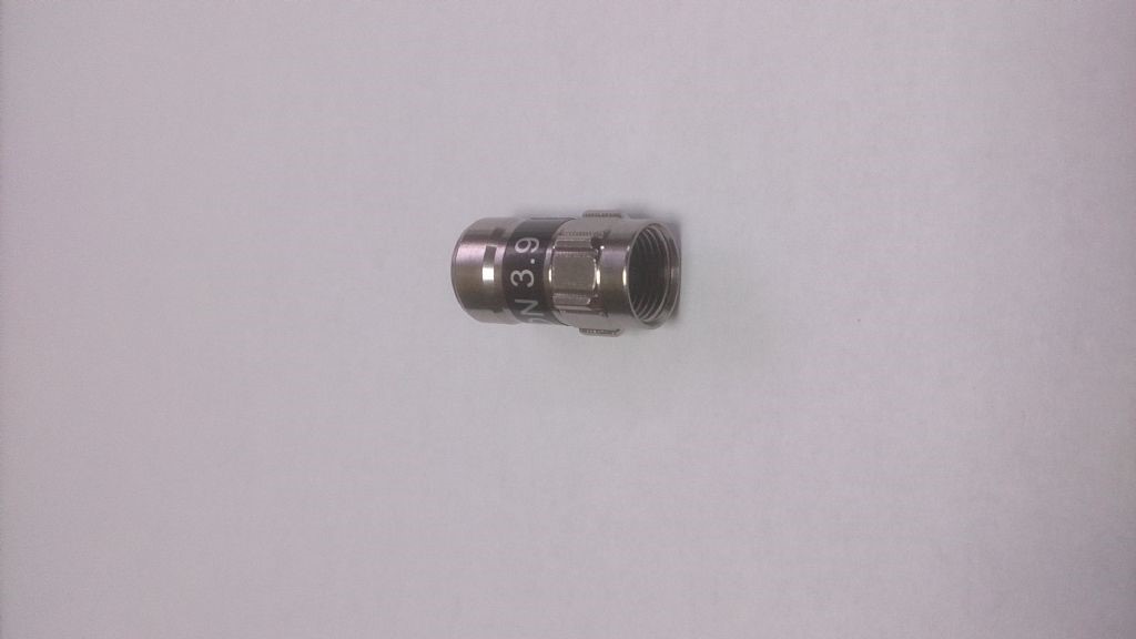 Fuba  OVZ017 F-connector pro (bruin) 3.9mm voor dunne coax