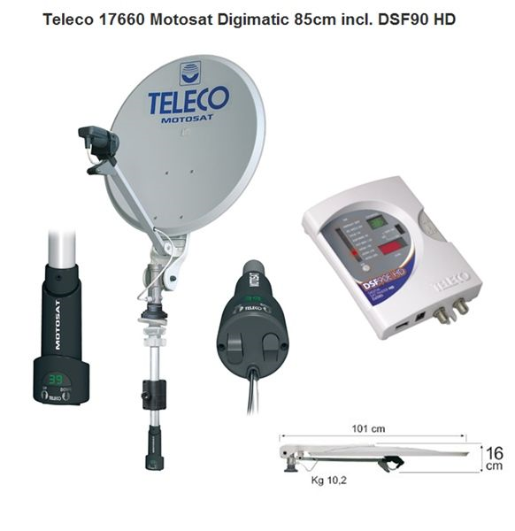 Teleco  MotoSat Digimatic 85cm